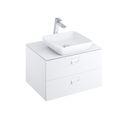 Ravak Comfort Deska pod umyvadlo 80 cm, bílá lesk X000001380 - galerie #1