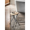 Aqualine Koupelnová stolička 29,8x46 cm, dřevo CO73 - galerie #2