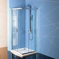 Polysan Easy Line Čtvercový sprchový kout 90x90cm, sklo brick, EL5138 - galerie #1