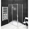 Gelco Sigma Simply Sprchové dveře posuvné 100 cm, chrom/sklo brick, GS4210 - galerie #1