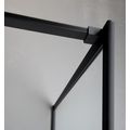 Gelco Cure Black Sprchová zástěna 100 cm, černá matná/čiré sklo CB100 - galerie #3