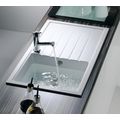 Sinks Best 780 Granitový dřez s odkapem oboustranné provedení, 78x50cm,milk, ACRBE78050028 - galerie #1