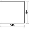 Sinks Cube 560 Granitový dřez bez odkapu, 56x50,5cm, milk, TLCU56050028 - galerie #4