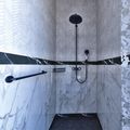 Bemeta Hematit Polička do sprchy rohová vysoká 159208312 - galerie #2