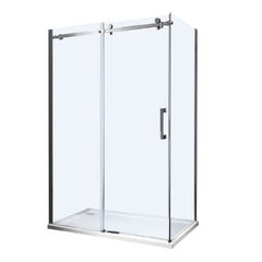 EBS Dragon Sprchové dveře 130 cm, čiré sklo, chrom