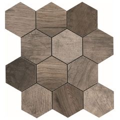 EBS Soft hexagon 31,6x27,4 ash