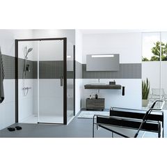 Hüppe Classic 2 Easy Entry sprchové dveře 160 cm, levé , černá