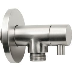 Sapho Minimal Rohový ventil s rozetou, 1/2x 3/8 pro teplou vodu, chrom MI058T