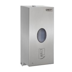 Sanela Automatický nerezový nástěnný dávkovač na tekuté i gelové dezinfekce a mýdla SLZN71E