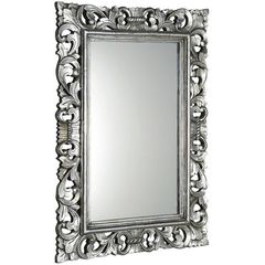 Sapho Scule Zrcadlo v rámu,80x120 cm, stříbrná IN308
