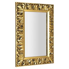 Sapho Zeegras Zrcadlo v rámu 70x100 cm, zlatá IN448