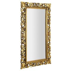 Sapho Scule Zrcadlo v rámu 80x150 cm, zlatá IN338