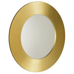 Sapho Sunbeam Zrcadlo v rámu 90 cm, zlatá SB900