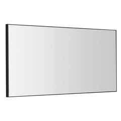 Sapho Arowana Zrcadlo v rámu 100x50 cm, černá matná AWB1050