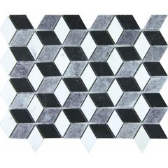 EBS Cubo mozaika 22,5x28,5 negro
