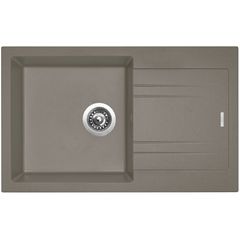 Sinks Linea 780 N Granitový dřez s odkapem oboustranné provedení, 78x48cm, truffle, SIGLI780480N54
