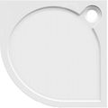 Gelco G5 Arca Sprchová vanička, 800x800 mm, litý mramor, bílá PA558 - galerie #3