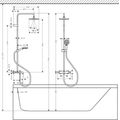 Hansgrohe Vernis Blend Sprchový systém s vanovou baterií, chrom 26079000 - galerie #2
