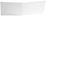 Polysan Tigra Čelní panel, délka 1500 mm, levý, bílá 72930
