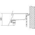 Franke Maris MRG 611-78 BB Granitový dřez s odkapem oboustranné provedení, 78x50cm, onyx, 114.0363.187 - galerie #2