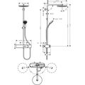 Hansgrohe Pulsify S Sprchový systém s termostatickou baterií, chrom 24220000 - galerie #2