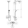 Hansgrohe Pulsify S Sprchový systém s termostatickou baterií, chrom 24230000 - galerie #1