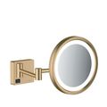 Hansgrohe AddStoris Kosmetické zrcadlo s LED osvětlením, kartáčovaný bronz, 41790140 