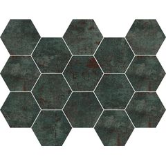 EBS Metalo hexagon 22,5x32,5 seagreen