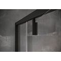 Ravak Nexty Sprchový kout 100 cm, čtvrtkruh, černá+transparent NSKK3-100 3O6AA300Z1 - galerie #3
