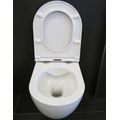 EBS Urban City WC závěsné Rimfree, bílá - galerie #5