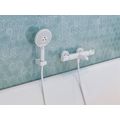 Hansgrohe Držák ruční sprchy na stěnu, bílá mat 28387700 - galerie #1
