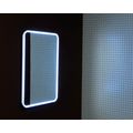 Sapho Float Zrcadlo s LED osvětlením v rámu, 60x80 cm, bílá, 22572 - galerie #6