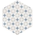 EBS Alpha dlažba 25,8x29 hexagon mix azul matná - galerie #6
