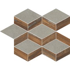 Ceramica Rondine Infusion mozaika 24x30 triangle nut matná