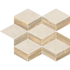 Ceramica Rondine Infusion mozaika 24x30 triangle birch matná