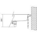 Franke Logica LLL 611/7 Nerezový dřez s odkapem vlevo, tkaná struktura, 79x50cm, 101.0120.184 - galerie #2