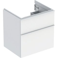 Geberit iCon Skříňka pod umyvadlo 59,2 x 61,5 cm, bílá matná, madlo matné bílé 502.303.01.3