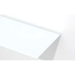 Amirro Cover White Skleněná polička 60x12 cm, bílá, 100-029