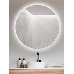 Amirro Ambiente Ronde Kruhové zrcadlo 100 cm s LED podsvícením, 411-163