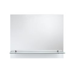 Amirro Pure Shelf Zrcadlo s leštěnou hranou a s poličkou 60x50 cm, 410-778