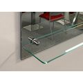 Amirro Pure Shelf Zrcadlo s leštěnou hranou a s poličkou 60x50 cm, 410-778 - galerie #2