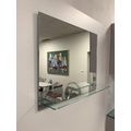 Amirro Pure Shelf Zrcadlo s leštěnou hranou a s poličkou 60x50 cm, 410-778 - galerie #1