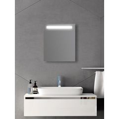 Amirro Luna Zrcadlo 50 x 60 cm s LED osvětlením s vypínačem, 902-043