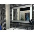 Amirro Pharos Grey Zrcadlo 110 x 80 cm s LED osvětlením, šedá 900-759 - galerie #1