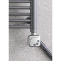 PMH radiátory HT2MS600 Topná tyč s termostatem 600 W, metalická stříbrná - galerie #1