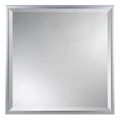 Amirro Santos Zrcadlo 69 x 69 cm s fazetou, v hliníkovém rámu 251-219