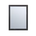 Amirro Salto Antracit Zrcadlo 80 x 60 cm, s fazetovanými lištami v odstínu černá antracit 411-101