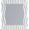 Amirro Zebrano Zrcadlo 50 x 60 cm s potiskem zebra, 712-475