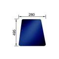 Blanco Andano XL Krájecí deska skleněná, 49,5x28cm, modrá 232846 - galerie #2