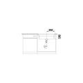 Blanco Etagon 700-U Granitový dřez bez odkapu, s pojezdy, 74x44cm, nerez, spodní montáž, 524270 - galerie #5